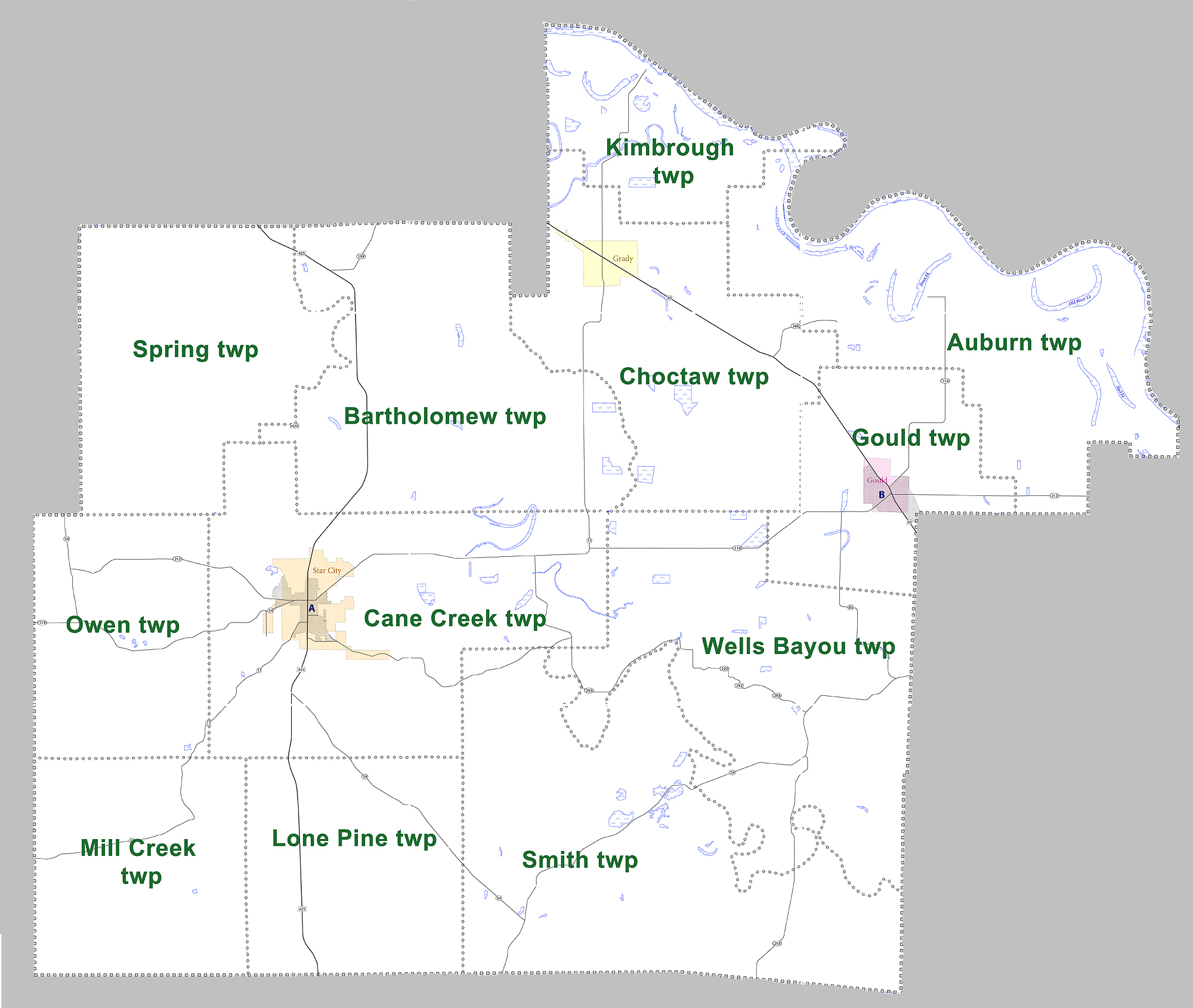 Lincoln_County_Arkansas_2010_Township_Map_large