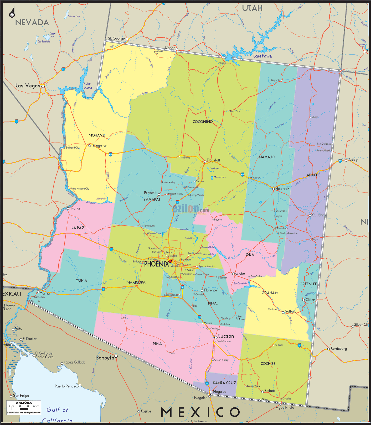 arizona-county-map