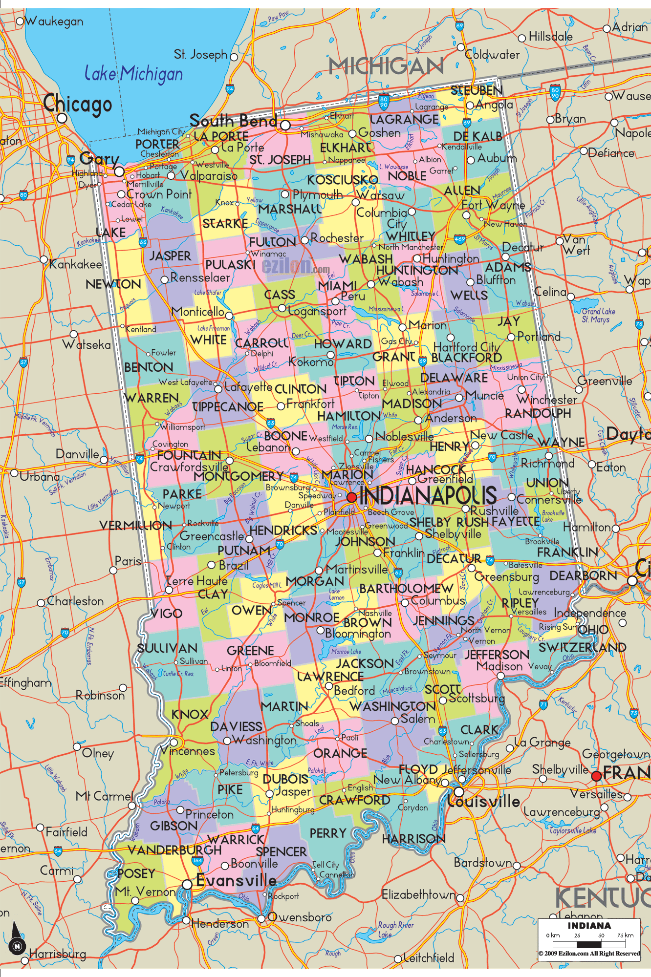 indiana-county-map