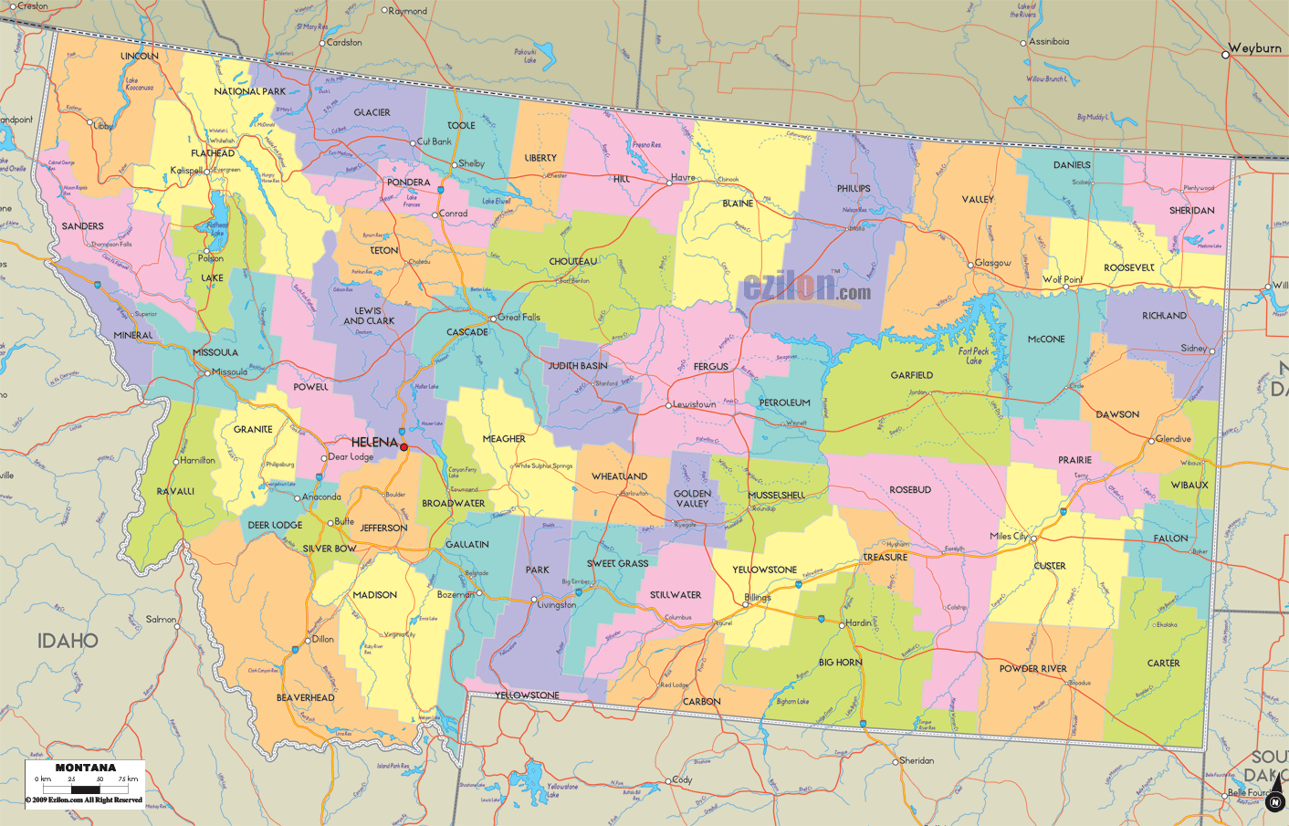 montana-county-map